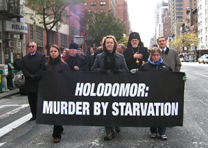Holodomor March, New York City, 2007.